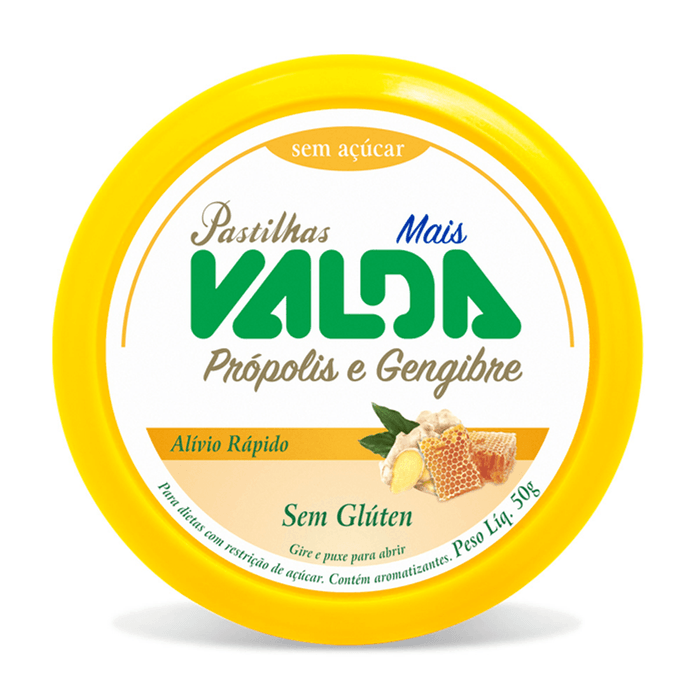 Valda Própolis e Gengibre Lata 50g - Imagem 1